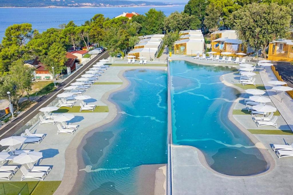 Sea House Pool & Jacuzzi, Bikes, Sup - Privilege Point Camping & Villas Selce Dış mekan fotoğraf